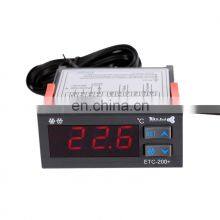 NTC-Temperatursensor, digitaler Thermostat, Temperatur- und Feuchtigkeitsregler ETC-200+ thumbnail-1