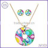 Fashion Copper Enamel Jewelry Set for Women thumbnail-2