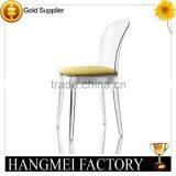Manufacture and Wholesale Crystal Clear Wedding Chair thumbnail-6
