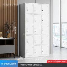 Educational Institution Custom Separate Type 24-Door Steel Locker | Durable Metal Locker With Individual Locks | for Adelaide Schools thumbnail-3