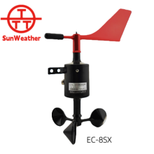 EC-8SX ABS Plastic Digital Anemometer for Weather Stations RS485 4-20mA 0-5V Wind Direction Sensor 3 Cup Wind Speed Sensor thumbnail-1