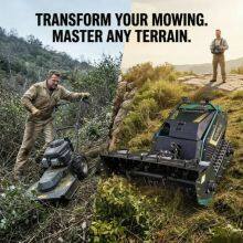 Vigorun Mtsk1000 Remote Control Lawn Mower Electric Start Trinciaerba Telecomandato Robotic Forestry Mulcher thumbnail-1