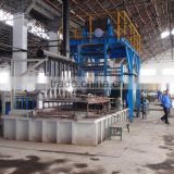 High DV Steel wire Hot dip galvanizing line used for bead wire