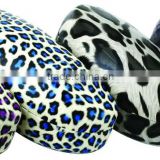 Leopard Women Easy Clip Sunglasses Case