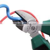 6 Inch Double Color TPR Handle Heavy Duty Diagonal Cutting Plier thumbnail-4