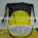 2016 Coulorful Customized Non Woven Drawstring Bag for Shopping Gift Wrapping Plastic Bags thumbnail-2