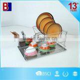 2 Tiers With S/S Tayer Metal Wire Dish Drainer thumbnail-1