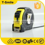 New Design 3m & 5m one stop rubber cover rectractable measuring tape