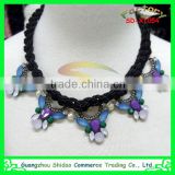 Black Shourouk Necklace Bead Necklace Jewelry
