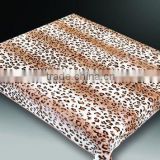 100% polyester printed raschel mink blanket