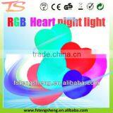 Color Changing LED Heart Night Light for Gift/promotion thumbnail-1