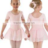 Kids Dance Leotards With Chiffon Skirt SL044 thumbnail-1