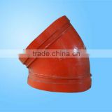 Ductile Iron Grooved Pipe Fitting 45 degree elbow