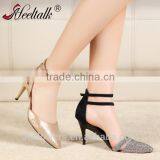Latest Hidden Heels Design Ladies Fashion High Heel Shoes and Flat Shoes Foldable Heels thumbnail-3