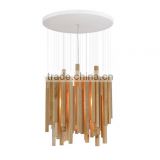 2015 hot sale new design wood pendant lighting,wood pendant lamp