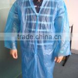 PE Raincoat with button