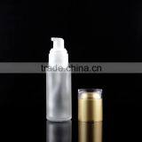 Gold Acrylic Cap Acrylic Lotion Glass Bottle thumbnail-2