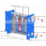 Panstar Food Grade Compact HTST Pasteurization Plate Heat Exchanger for Juice Milk Wort thumbnail-3
