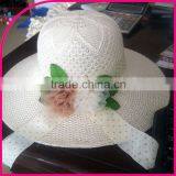 2015 New Design Cheap Fashion Summer Flower Beach Wholesale Wholesale Hat