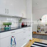 Pure White PVC Coated Customized Kitchen Cabinet/ Kitchen Furniture thumbnail-1