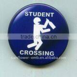 Pin Button Badge for a Man With Letter