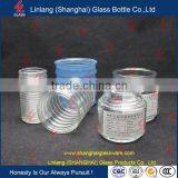 Wholesale Manufacturer Glass Bottle Crystal Cut Glass Candle Holder