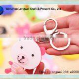 Bear Shaped Metal Printing Key Chain/mini Shoe Key Chain/key Chain Rope