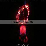 Water Proof Battery Operated Flower Shaped Copper Wire LED Micro Fairy String Light Ln Red