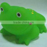 animal toy,rubber toy frog,flashing flog,LED frog toy