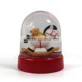 9*9*8.5cm Plastic Snow Globe