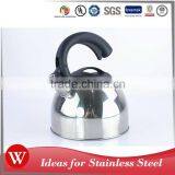 Large 2.5 Liter Capacity Non Electric Tea Kettle Stainless Steel Whistling Kettle thumbnail-1