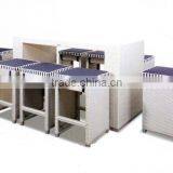 2015 Hot Sale Modern Outdoor Rattan Bar Furniture