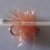 Coral Foam Tailed Blob (Wet Trout Fly) thumbnail-1