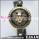 Easam Latest Adjustable Leather Bracelet 2015 For Men thumbnail-4