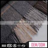 OEM Supplier Cashmere Fashion, Different Scarves, Black and Brown Scarf thumbnail-3