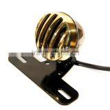 Motorcycle LED Custom Vintage Grilled Tail Light Brake Lamp For Harley, Chopper, Bobber thumbnail-5