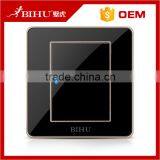 Crystal Panel 1 Gang 1 Way Electrical Wall Touch Reset Switch Prices