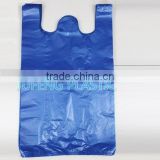 White/blue/pink/green /yellow/purple/red vest handle plastic bags