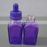 Square Glass Bottle Childproof Cap/ Square Glass Pipette Dropper Bottles /square Glass Euro Dropper Bottles thumbnail-4
