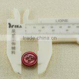 Red 4 Hole Rivershell Button for Shirrt thumbnail-2