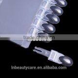 24 Clear Removable Nail Polish Palette Color Chart Display Art Tip thumbnail-2