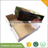 cardboard box for fruit and vegetable