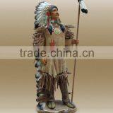 Polyresin Injun, Polyresin Indian Hunter, Polyresin Warrior