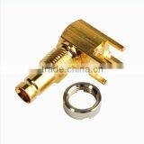 75 Ohm 1.0/2.3(CC4/SSA) Thru Hole Jack Bulkhead RA Vertical thumbnail-2