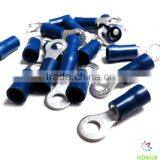 BLUE RING 4.3mm PUSH ON CONNECTORS ELECTRICAL TERMINAL AUTO WIRING BR45 thumbnail-2