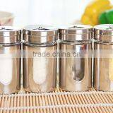 High Quality Glass Bottles With Stainless Steel Coating Spice & Pepper Shakers/spice Container / Glass Salt and Pepper Shakers Quality Choice thumbnail-3