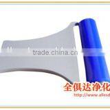 Silicon High Stickiness Cleanroom Sticky Roller With Aluminum/Plastic Handle thumbnail-4