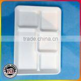 Compostable Shallow 5 Compartments Tray thumbnail-1