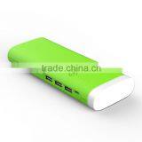 Big/high Capacity 10000mAh /16000/15000mAh 3 Usb Output Mobile Phone Charger Power Banks With Led Lamp Torchlight