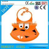 High Quality Baby Bib,waterproof Silicone Baby Bib,durable&and Easy Washable Baby Bib Factory thumbnail-3
